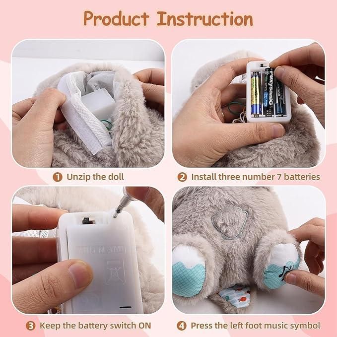 Breathing Teddy Bear – Your Soothing, Snuggly Sleep Companion!