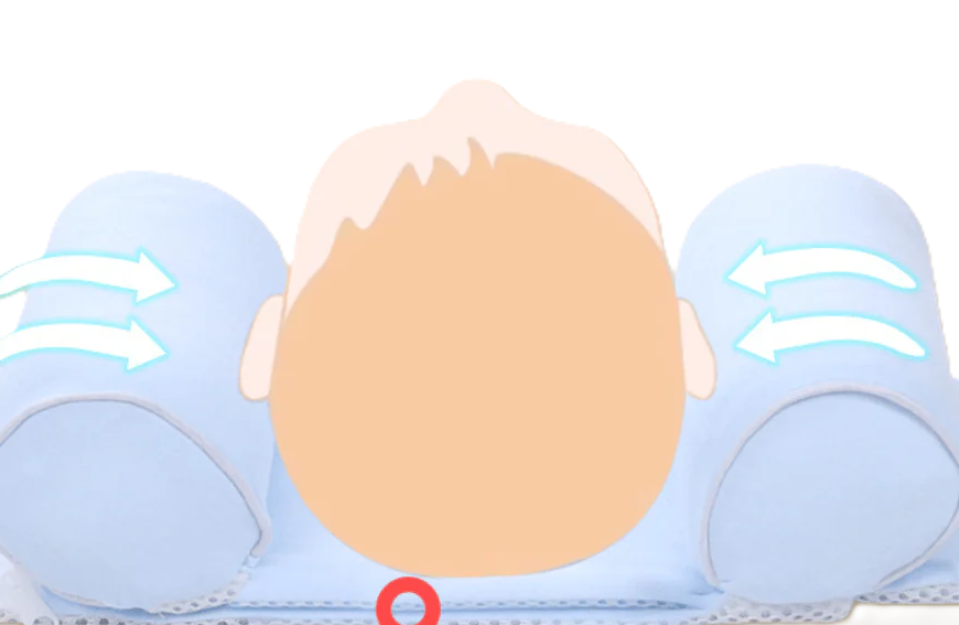 Ultra-Soft Baby Head Support Pillow – Safe & Adjustable for Newborns!