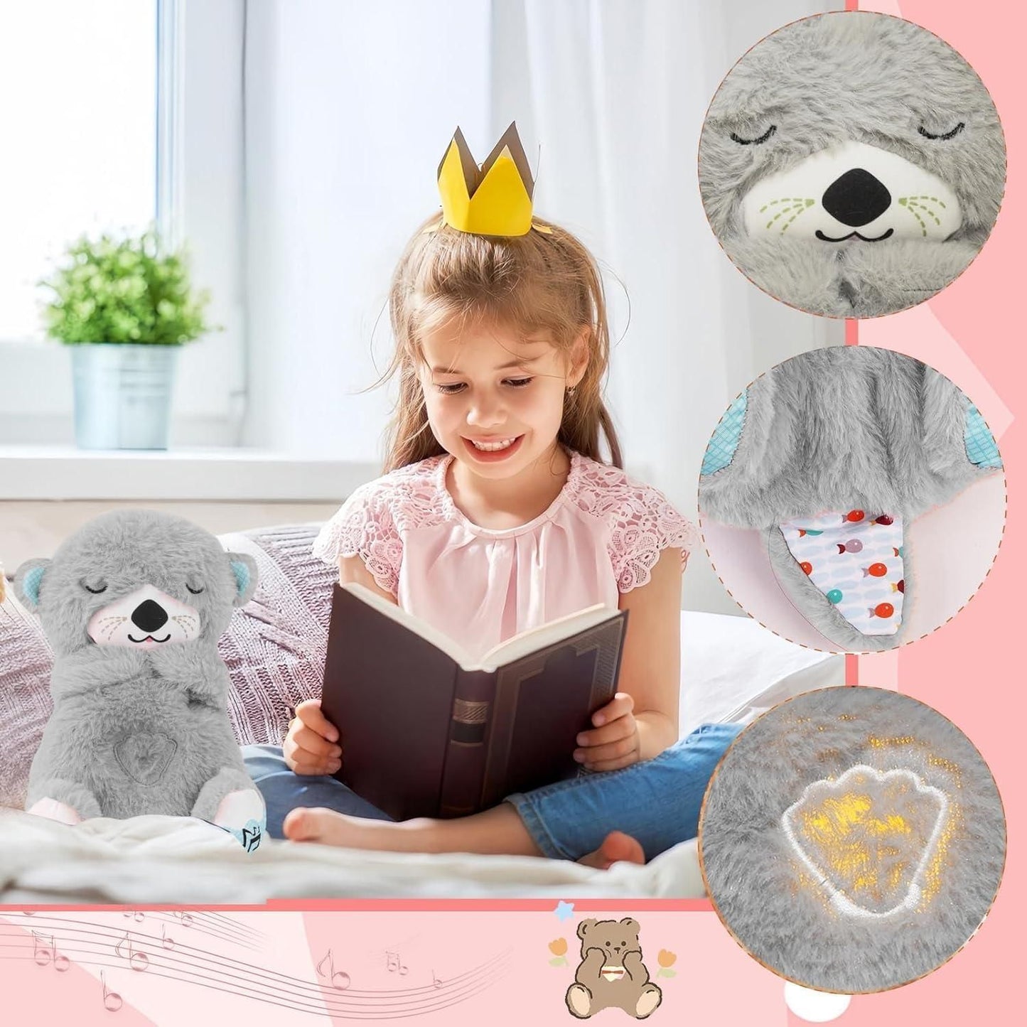 Breathing Teddy Bear – Your Soothing, Snuggly Sleep Companion!