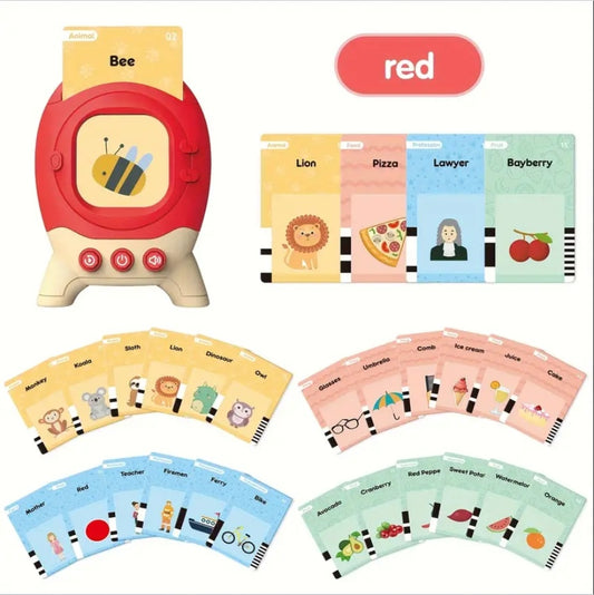 Toddler Toys Talking Flash Cards , Autism Sensory Toys For Autistic Children