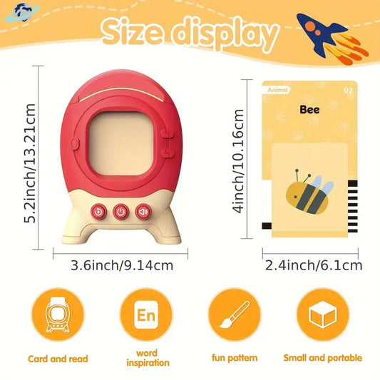 Toddler Toys Talking Flash Cards , Autism Sensory Toys For Autistic Children